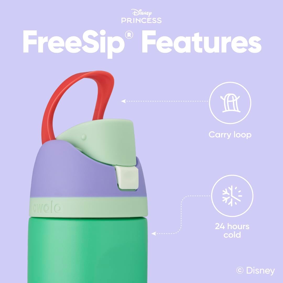 Owala freesip Ariel - Sirenita quartz 24 oz shell