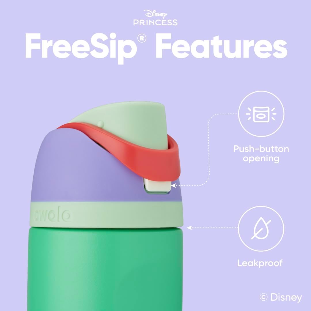 Owala freesip Ariel - Sirenita quartz 24 oz shell