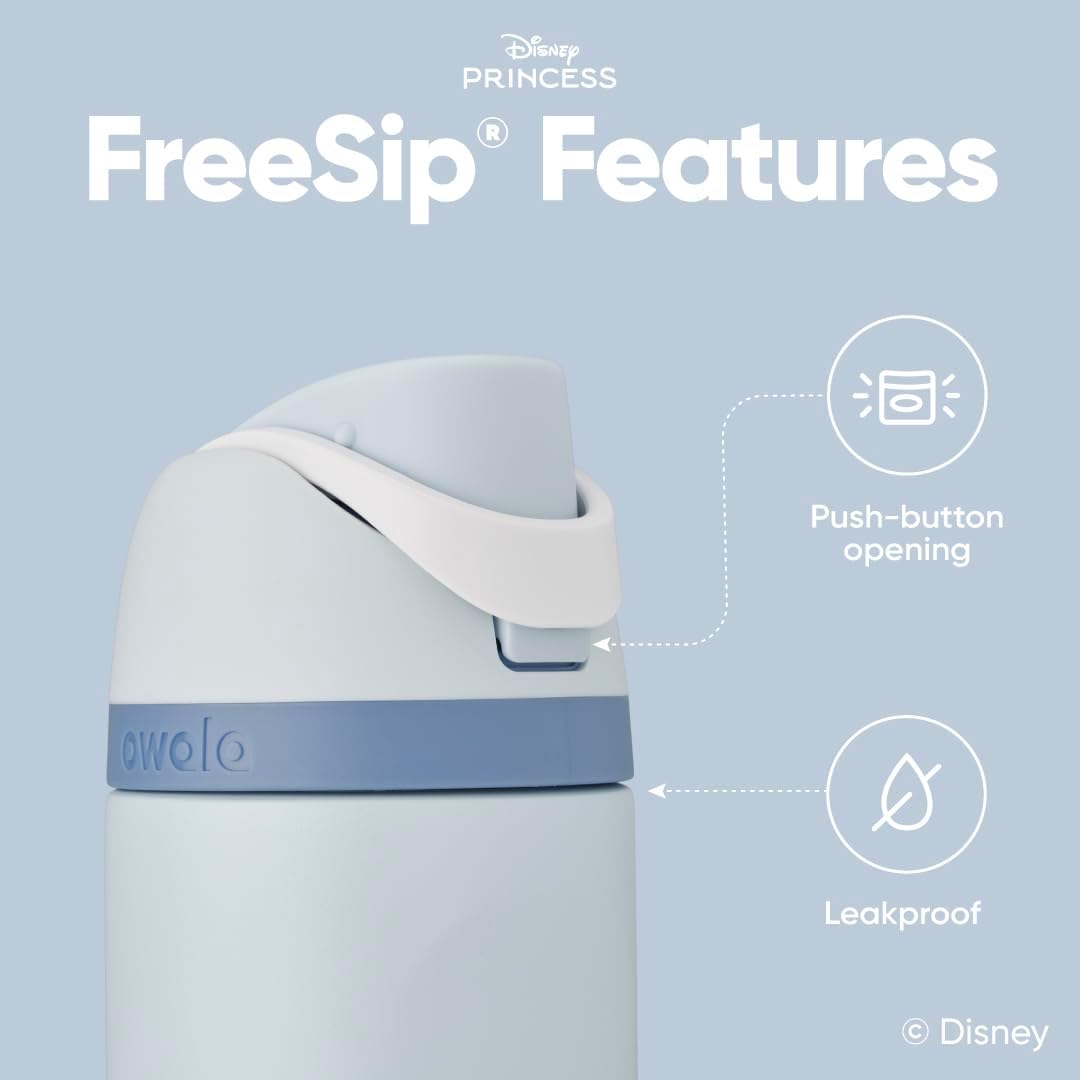 Owala freesip Cenicienta quartz 24 oz slipper