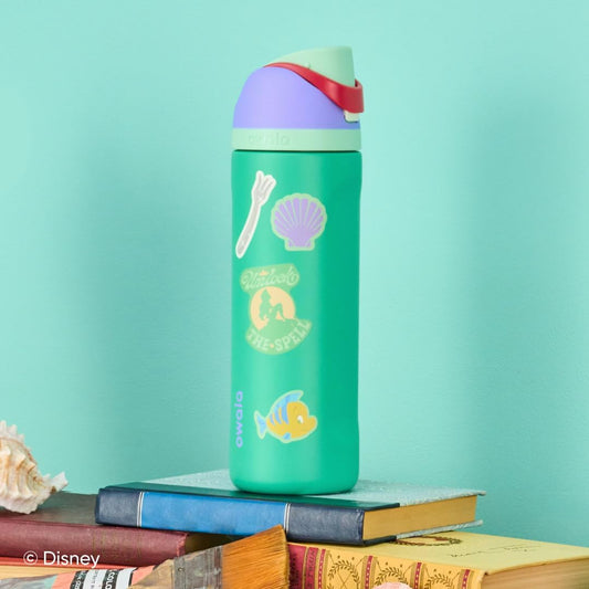Owala freesip Ariel - Sirenita quartz 24 oz shell