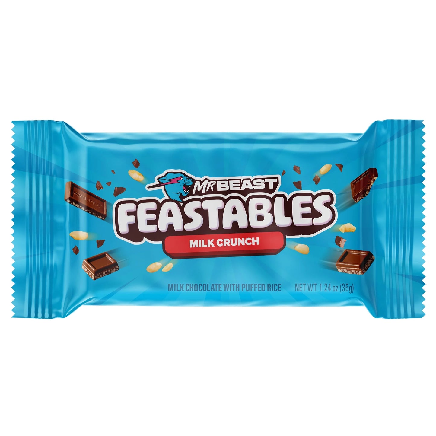 Feastables MrBeast 35g Milk Crunch