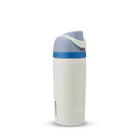 Owala FreeSip Kids 16 oz blanco azul