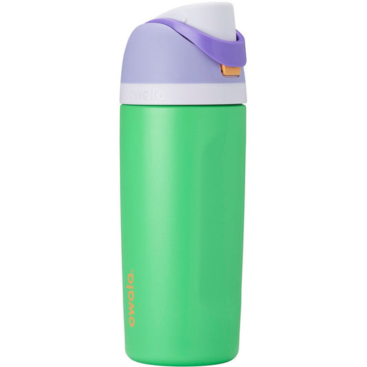 Owala FreeSip Kids 16 oz verde morado