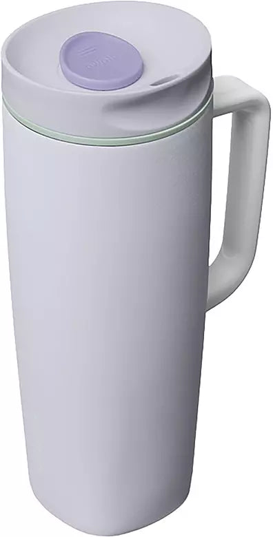 Owala de 24 oz para café con asa color gris claro