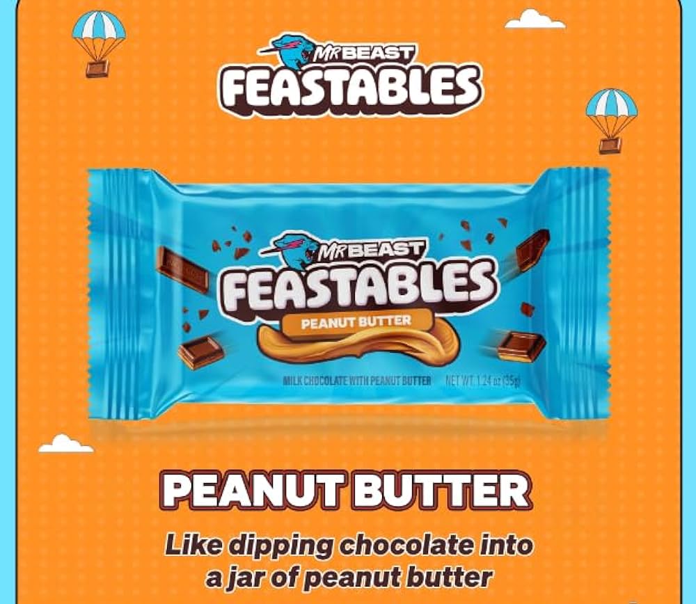 Feastables MrBeast 35g Peanut Butter