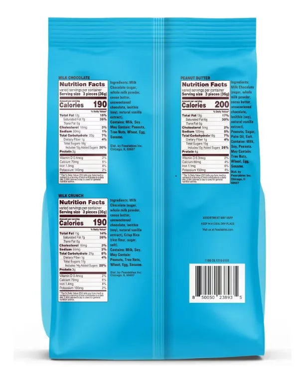 Mrbeast Feastables Paquete Variado Chocolates Feastables, 11.85 Oz/28ct