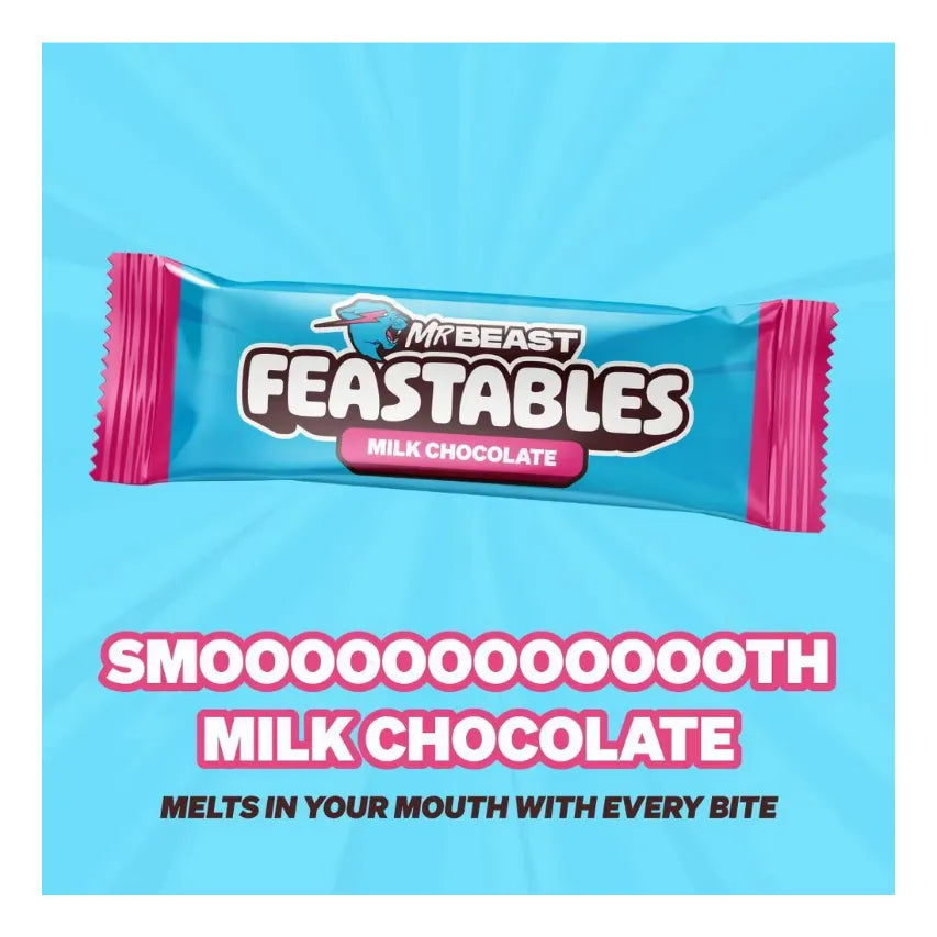 Mrbeast Feastables Paquete Variado Chocolates Feastables, 11.85 Oz/28ct