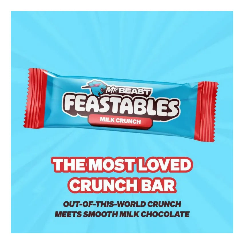 Mrbeast Feastables Paquete Variado Chocolates Feastables, 11.85 Oz/28ct