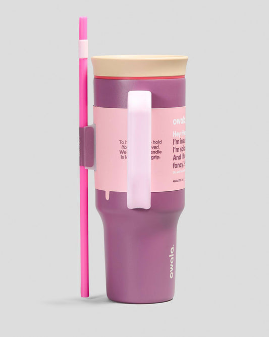 Owala Tumbler 40 oz rosados